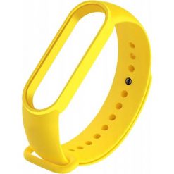 Pasek zamienny żółty - Xiaomi Mi Band 5. Żółte paski męskie Xiaomi, w paski. Za 17,90 zł.