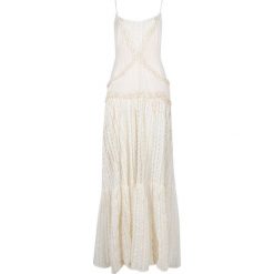 Twinset Sukienka. Sukienki damskie Twin Set, na co dzień, bez wzorów, z tkaniny, bez kołnierzyka, bez rękawów, proste. Za 379,00 zł.