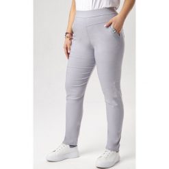 Szare Spodnie Evithe. Szare spodnie damskie Born2be, xl, z tkaniny. W wyprzedaży za 79,99 zł.