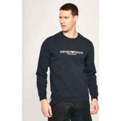 Bluza Emporio Armani 8N1ME8 1J04Z 0922. Niebieskie bluzy męskie Emporio Armani, m, bez wzorów, bez kołnierzyka, bez rękawów, bez kaptura. W wyprzedaży za 339,00 zł.