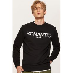 Bluza z napisem - Czarny. Czarne bluzy męskie marki House, s, z napisami. Za 69,99 zł.