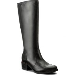 Kozaki LASOCKI - 7438-04 Czarny. Czarne buty zimowe damskie marki Lasocki, ze skóry, na obcasie. Za 329,99 zł.