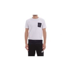 T-shirty z krótkim rękawem Shoeshine E8TU13. Białe koszulki męskie Shoeshine, s, bez wzorów, bez kołnierzyka, krótkie. Za 85,86 zł.