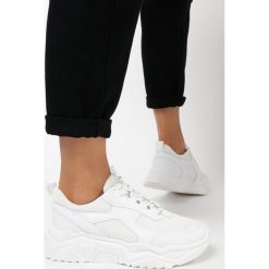 Białe Sneakersy Petiare. Białe sneakersy damskie Born2be. Za 109,99 zł.