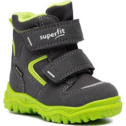 Śniegowce SUPERFIT - GORE-TEX 1-000047-20 M Grau/Grun. Zielone śniegowce chłopięce Superfit, bez zapięcia, gore-tex. Za 269,00 zł.