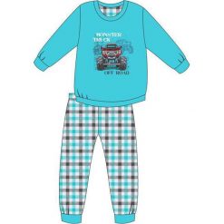 Bielizna chłopięca: Piżama Kids Boy 593/82 Off Road turkusowa r. 128