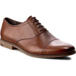 Półbuty VAGABOND - Linhope 4370-301-22 Cognac. Brązowe buty wizytowe męskie marki Vagabond, ze skóry. Za 499,00 zł.