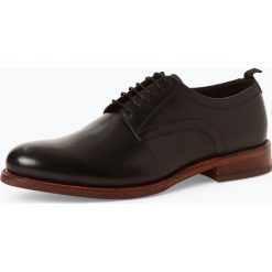 Gordon & Bros. - Męskie buty sznurowane ze skóry – Levent, czarny. Czarne buty wizytowe męskie Gordon & Bros., ze skóry, na sznurówki. Za 699,95 zł.