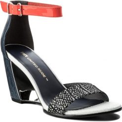 Sandały damskie: Sandały UNITED NUDE – Bella Bella 1030944646 Black And White Mix/Navy/Neon Red