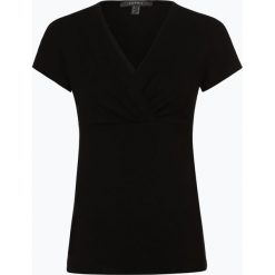 Esprit Collection - T-shirt damski, czarny. Czarne t-shirty damskie marki Esprit Collection, s, bez wzorów, z szyfonu, bez kołnierzyka. Za 119,95 zł.