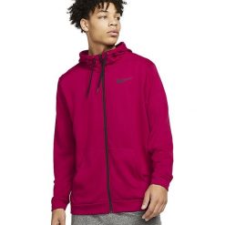 NIKE DRI-FIT > CJ4317-620. Bluzy męskie Nike, xl, bez wzorów, z poliesteru, street, z kapturem, bez rękawów, z kapturem. Za 229,99 zł.
