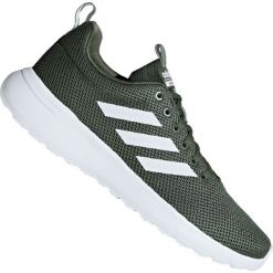 Buty adidas Lite Racer Cln M B96565. Szare buty sportowe męskie Adidas, z tkaniny, z paskami, do biegania. W wyprzedaży za 289,00 zł.