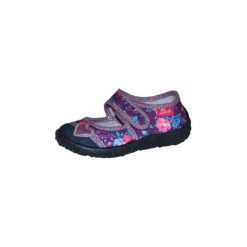 Beck Girls Kapcie PRETTY viola. Buciki niemowlęce Beck, z tkaniny, bez zapięcia. Za 79,00 zł.