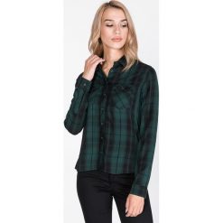 Pepe Jeans Alejandra Koszula Zielony. Zielone bluzki damskie Pepe Jeans, xs, w kratkę, z wiskozy, bez kołnierzyka, z długim rękawem. Za 283,95 zł.