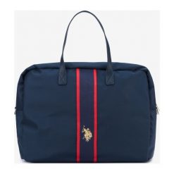 U.S. Polo Assn Patterson Torba podróżna Niebieski. Niebieskie torby podróżne U.S. Polo Assn., w paski, z materiału. Za 516,95 zł.