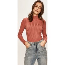 Brave Soul - Sweter. Różowe swetry damskie Brave Soul, s, bez wzorów, z wiskozy, bez rękawów, bez kaptura. W wyprzedaży za 49,90 zł.