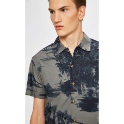 Premium by Jack&Jones - Koszula. Niebieskie koszule męskie Premium by Jack&Jones, s, bez wzorów, z bawełny, klasyczne, z klasycznym kołnierzykiem, z krótkim rękawem. W wyprzedaży za 119,90 zł.