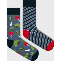 Medicine - Skarpety Basic (2-pack). Szare skarpetki męskie marki MEDICINE, z elastanu. Za 29,90 zł.
