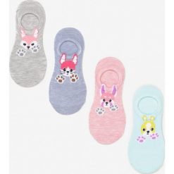 4-pack Mix Kolorów Skarpety Rairianne. Szare skarpetki damskie Born2be, bez wzorów. W wyprzedaży za 19,99 zł.
