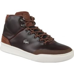 Lacoste Explorateur Classic CAM0025DT3 buty sportowe męskie brązowe 44,5. Pomarańczowe buty zimowe sportowe męskie Lacoste, na zimę, ze skóry, bez zapięcia, lacoste explorateur. W wyprzedaży za 479,99 zł.