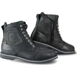 Buty turystyczne RANGER FALCO kolor czarny, rozmiar 45 High-Tex. Czarne buty sportowe męskie FALCO, bez zapięcia. Za 718,98 zł.