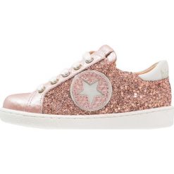 Bisgaard SHOE WITH LACES Tenisówki i Trampki roseglitter. Czerwone buty sportowe dziewczęce marki Bisgaard, z materiału. Za 359,00 zł.