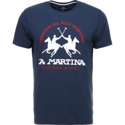 T-shirty męskie z nadrukiem: La Martina Tshirt z nadrukiem navy