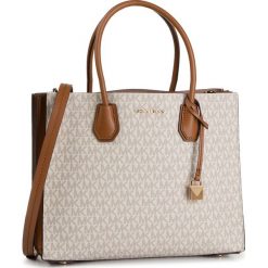 Torebka MICHAEL MICHAEL KORS - Mercer 30F8GM9T7B Vanilla. Brązowe torebki klasyczne damskie MICHAEL Michael Kors, bez wzorów, ze skóry, klasyczne, bez dodatków. Za 1499,00 zł.