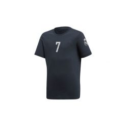 T-shirty z krótkim rękawem Dziecko adidas Koszulka Real Madrid Graphic. Szare t-shirty chłopięce marki Adidas, bez wzorów, z krótkim rękawem. Za 79,95 zł.