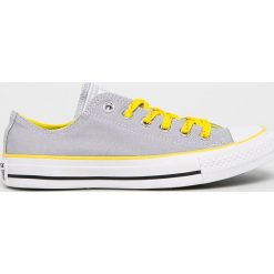 Converse - Tenisówki. Szare trampki i tenisówki damskie Converse, z materiału. W wyprzedaży za 159,90 zł.