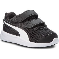 Sneakersy PUMA - Escaper Mesh V Inf 190327 08 Black/White/Firecracker. Czarne trampki chłopięce Puma, na rzepy. W wyprzedaży za 119,99 zł.