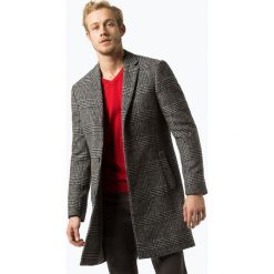 Calvin Klein - Płaszcz męski, szary. Szare płaszcze męskie Calvin Klein, m, bez wzorów, klasyczne, bez kaptura. Za 899,95 zł.
