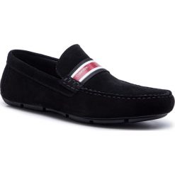 Mokasyny CALVIN KLEIN - Kashton F0992 Black/White/Cherry. Czarne mokasyny męskie Calvin Klein, z zamszu, eleganckie. W wyprzedaży za 349,00 zł.