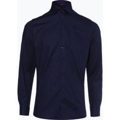 Finshley & Harding - Koszula męska, niebieski. Niebieskie koszule męskie na spinki Finshley & Harding, m, z bawełny, z włoskim kołnierzykiem. Za 179,95 zł.