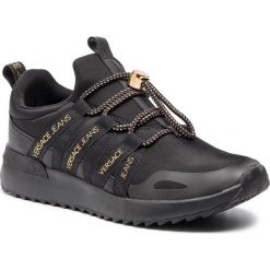 Sneakersy VERSACE JEANS - E0VTBSG3 70946 M27. Czarne półbuty damskie Versace Jeans, z jeansu. W wyprzedaży za 349,00 zł.