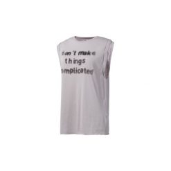 Topy na ramiączkach / T-shirty bez rękawów Reebok Sport Top Boxy. Brązowe topy sportowe damskie marki Reebok Sport, m. Za 129,00 zł.