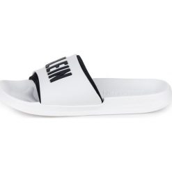Calvin Klein klapki męskie 45/46 białe. Białe klapki damskie Calvin Klein, bez wzorów. Za 179,00 zł.