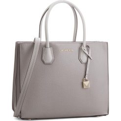 Torebka MICHAEL MICHAEL KORS - Mercer 30T8TM9T3L Pearl Grey. Szare torebki klasyczne damskie MICHAEL Michael Kors, ze skóry. Za 1629,00 zł.