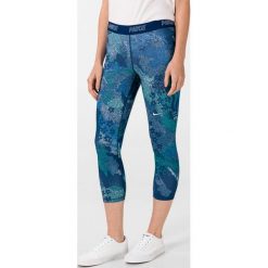 Nike Legginsy Niebieski Wielokolorowy. Niebieskie spodnie damskie Nike, s, bez wzorów, z poliesteru. Za 154,95 zł.