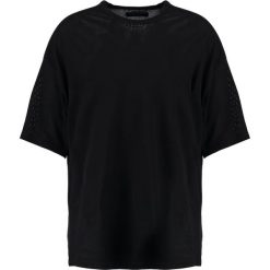 AllSaints HIRUMA Tshirt basic jet black. Czarne koszulki polo męskie marki AllSaints, m, z bawełny. W wyprzedaży za 147,95 zł.