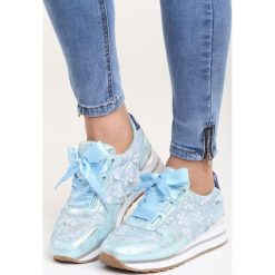Buty sportowe damskie: Niebieskie Buty Sportowe End of Day