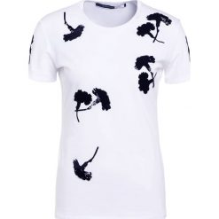 T-shirty damskie: Sportmax Code ARMANDA Tshirt z nadrukiem bianco ottico