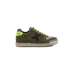 Buty Dziecko Munich Fashion G-3 KID GLOW KAKI. Zielone trampki chłopięce Munich Fashion, bez wzorów, bez zapięcia. Za 278,43 zł.