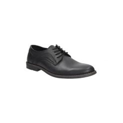 Buty wizytowe męskie: Buty Casu Wizytowe skórzane sznurowane C-1