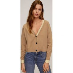 Mango - Kardigan Contra. Szare swetry damskie Mango, m, bez wzorów, z poliesteru. W wyprzedaży za 71,90 zł.