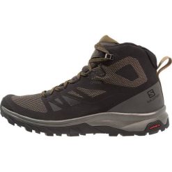 Salomon OUTLINE MID GTX Buty trekkingowe black/beluga/capers. Czarne buty trekkingowe męskie Salomon, z materiału, outdoorowe. Za 649,00 zł.