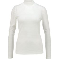 Bluzki damskie: Selected Femme SFLALO HIGHNECK TOP Bluzka z długim rękawem snow white
