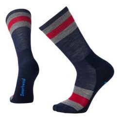 Smartwool Skarpetki Damskie Striped Hike Light Crew Deep Navy Xl. Niebieskie skarpetki damskie Smartwool, z dzianiny. Za 79,00 zł.