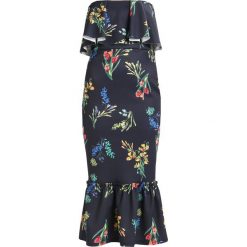 Sukienki: True Violet TRUE BANDEAU FRILL MIDI DRESS WITH PEPHEM Sukienka letnia black