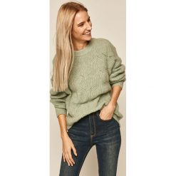Medicine - Sweter Basic. Zielone swetry damskie MEDICINE, m, bez wzorów, z elastanu, bez rękawów, bez kaptura. Za 99,90 zł.